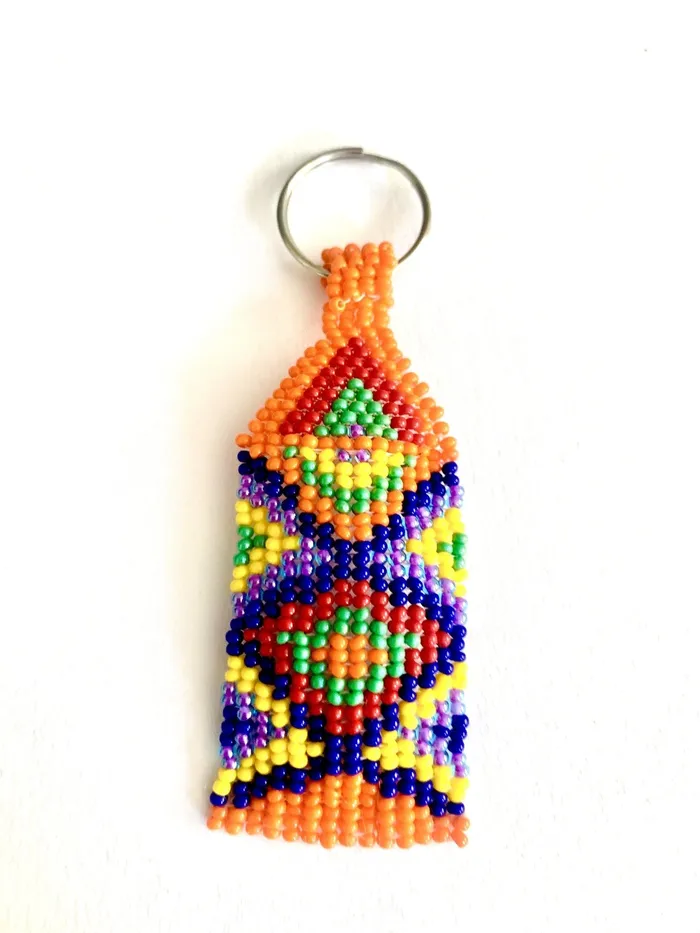 Oh My Underwear Couples Handmade Limited Edition Bead Keyring Supporting South African Women