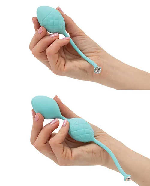 Open Desires Vibrators Pillow Talk Frisky Pleasure Balls Teal