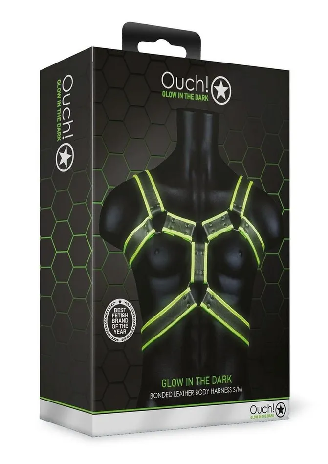 Ouch Female Sex Toys Ouch Bonded Leather Body Harness Ouch Female Sex Toys Ouch Bonded Leather Body Harness