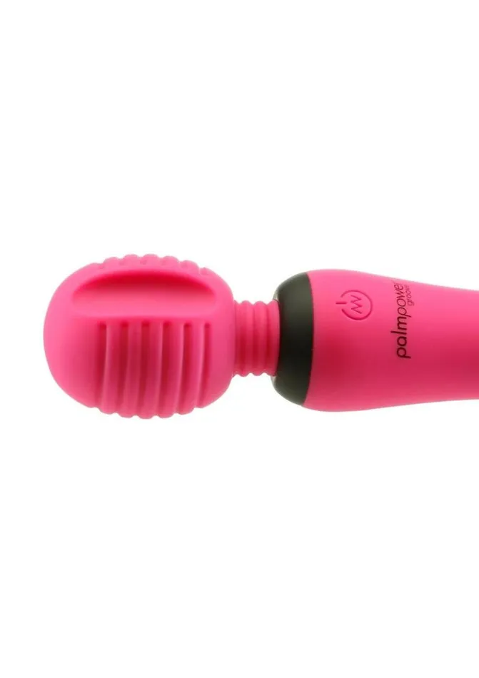 Palmpower Female Sex Toys Palmpower Groove Mini Wand Rechargeable Silicone Massage Wand