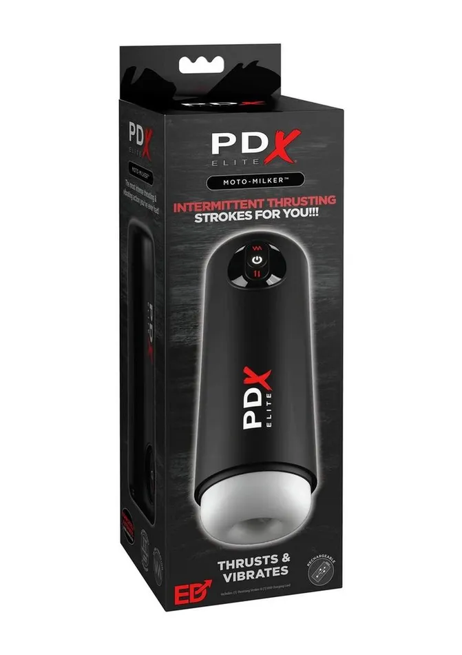 PDX Elite Male Sex Toys Pdx Elite Moto Milker Rechargeable Masturbator