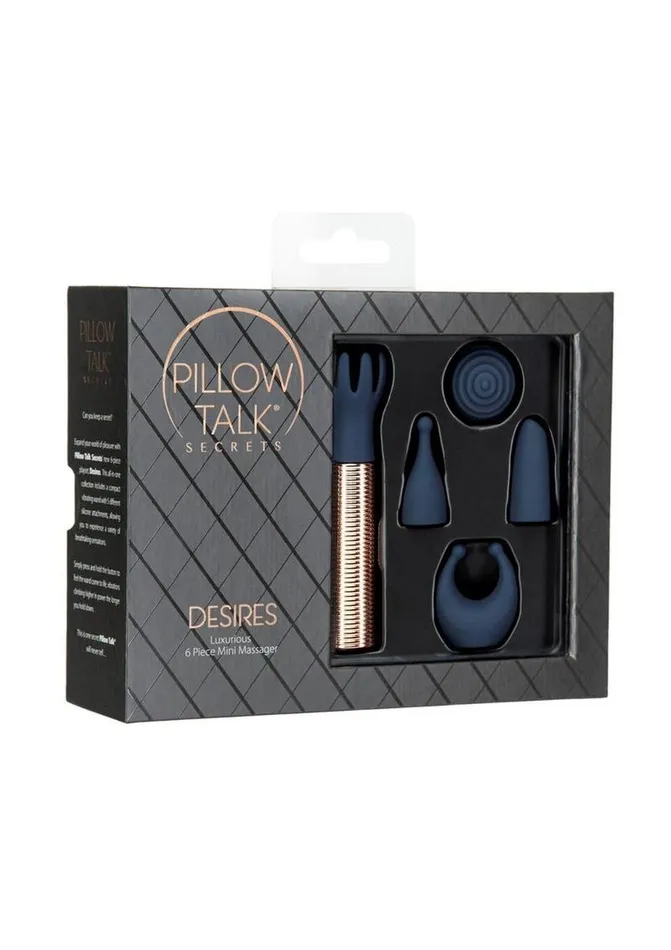 Pillow Talk Secrets Desires Rechargeable Silicone Bullet Pillowtalk Female Sex Toys