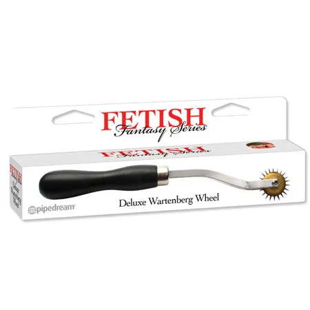 Pipedream Pipedream Fetish Fantasy Series Deluxe Wartenberg Wheel SilverBlack Anal Pipedream Pipedream Fetish Fantasy Series Deluxe Wartenberg Wheel SilverBlack Anal