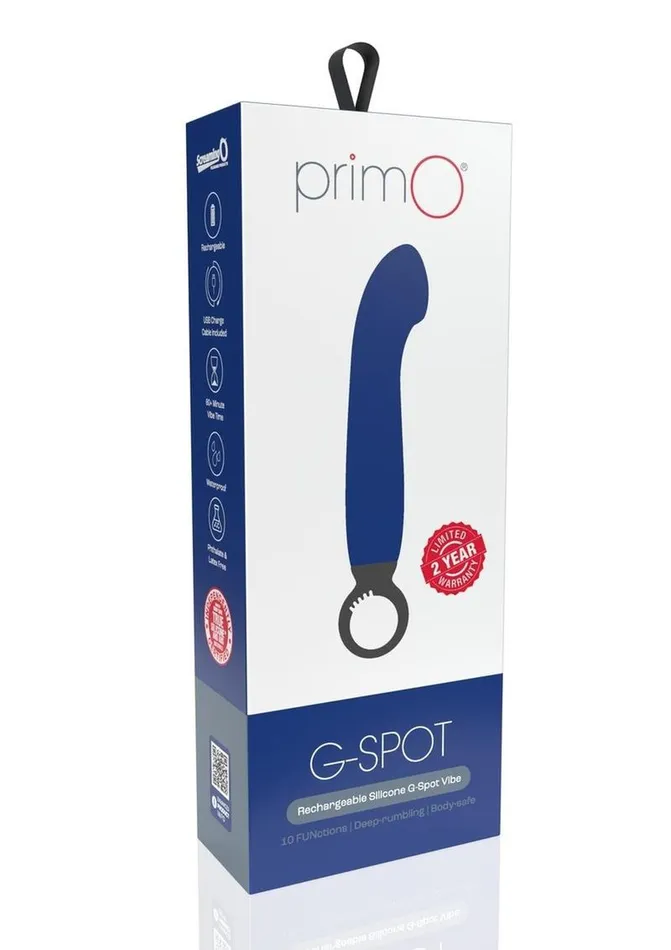 PrimO Female Sex Toys Primo GSpot Rechargeable Silicone Vibrator