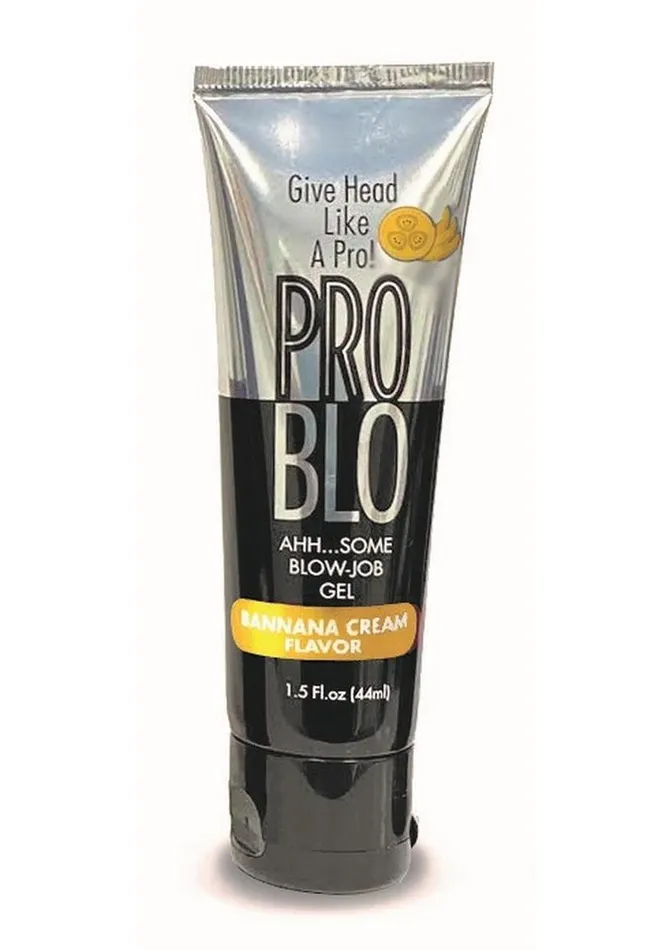 Problo Problo Oral Pleasure Flavored Gel 15oz Banana Cream Enhancers