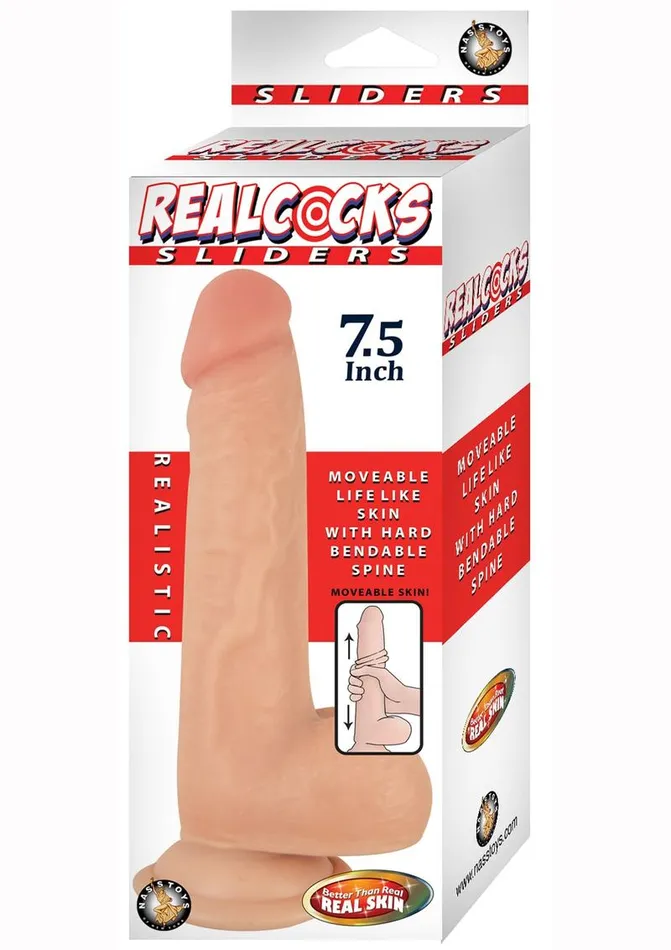 Realcocks Sliders Dildo with Balls Realcocks Female Sex Toys Realcocks Sliders Dildo with Balls Realcocks Female Sex Toys