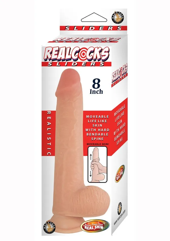 Realcocks Sliders Dildo with Balls Realcocks Female Sex Toys Realcocks Sliders Dildo with Balls Realcocks Female Sex Toys