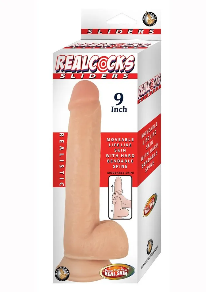 Realcocks Sliders Dildo with Balls Realcocks Female Sex Toys Realcocks Sliders Dildo with Balls Realcocks Female Sex Toys