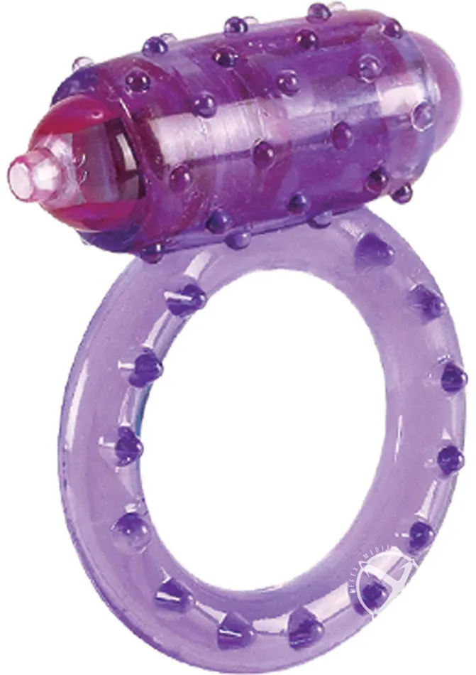 Rings One Touch Nubby Vibrating Cock Ring Couples