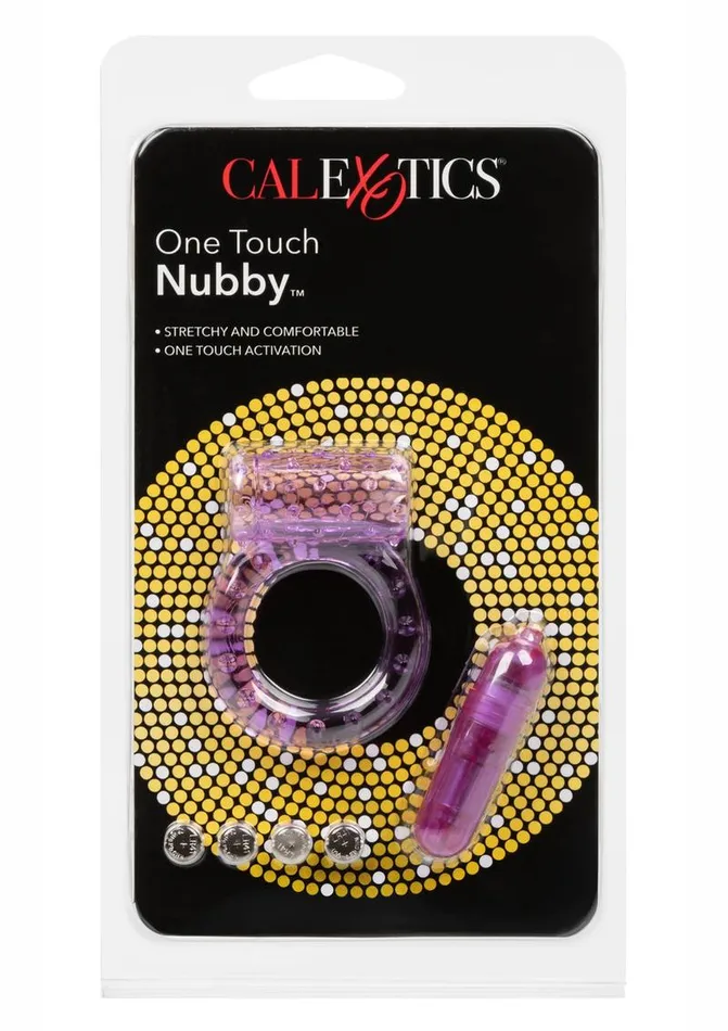 Rings One Touch Nubby Vibrating Cock Ring Couples