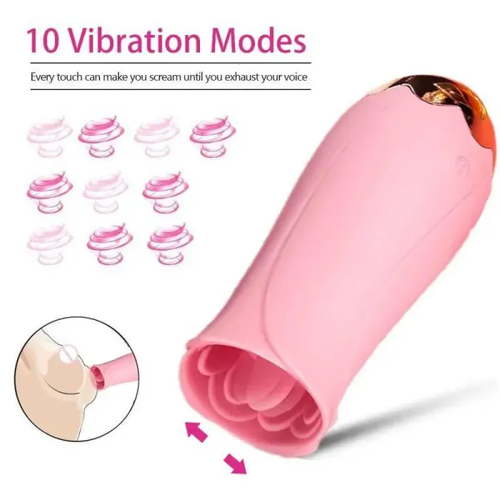 Rose Tongue Pleasure Suction Device Inyarose Vibrators