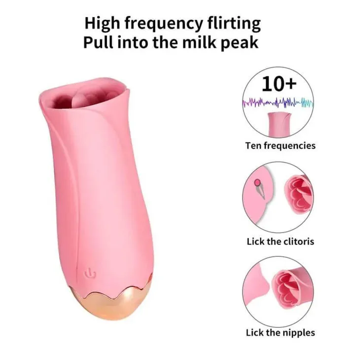 Rose Tongue Pleasure Suction Device Inyarose Vibrators