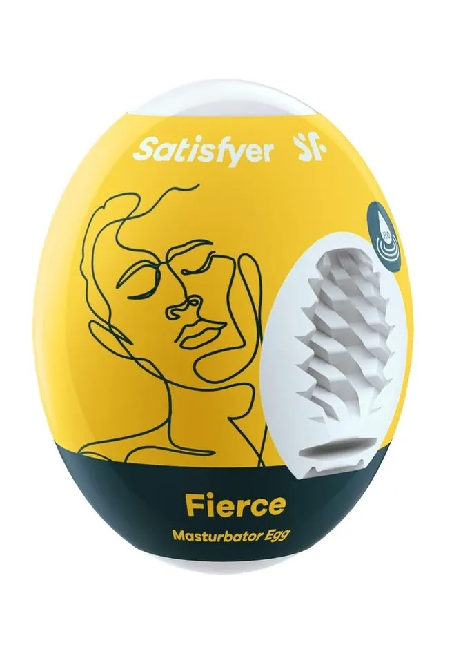 Satisfyer Masturbator Egg 3 Pack Set Fierce Satisfyer Male Sex Toys
