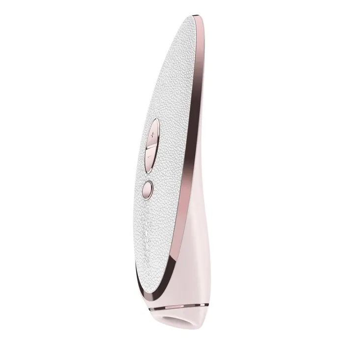 Satisfyer Pret A Porter Luxury Air Pulse Stimulator White Rose Gold Satisfyer Vibrators Satisfyer Pret A Porter Luxury Air Pulse Stimulator White Rose Gold Satisfyer Vibrators