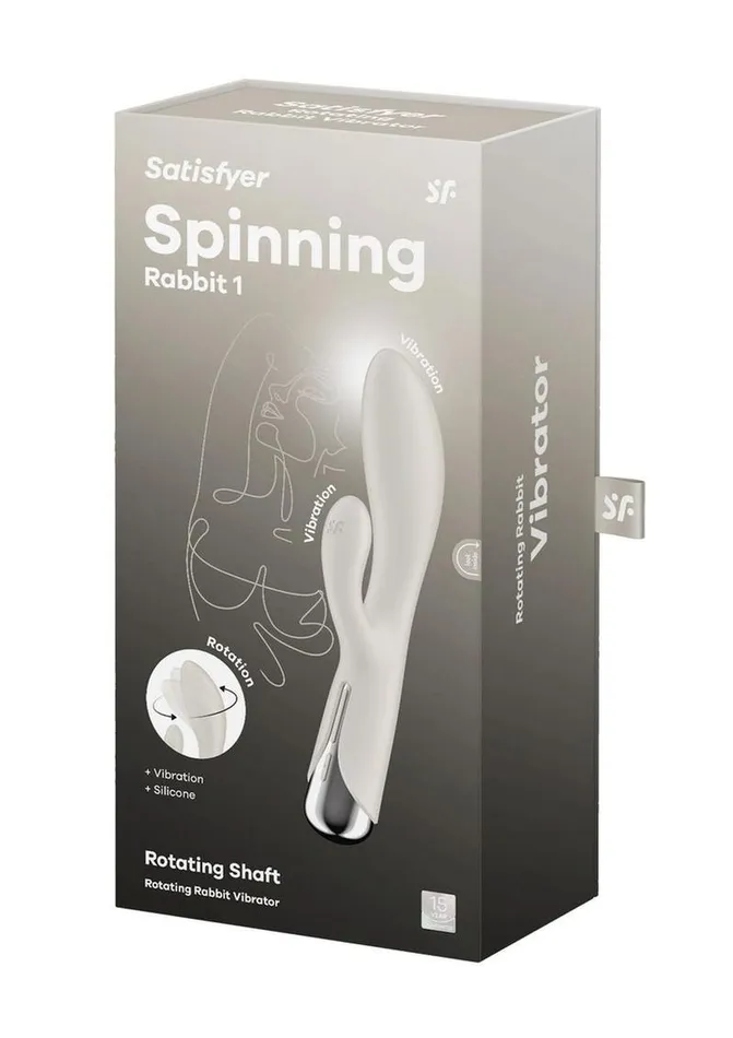 Satisfyer Vibrators Satisfyer Spinning Rabbit 1 Rechargeable Silicone Rabbit Vibrator Satisfyer Vibrators Satisfyer Spinning Rabbit 1 Rechargeable Silicone Rabbit Vibrator