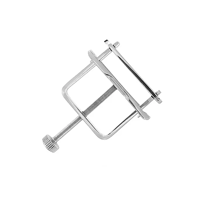Shots Steel Press Style Nipple Clamp Silver Shots Steel Vibrators
