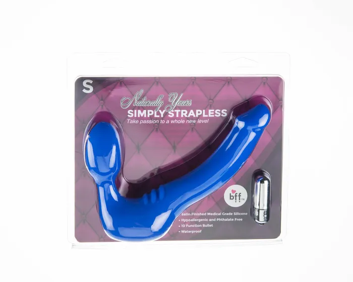 Si62402 SIMPLY STRAPLESS SMALL BLUE SI Novelties Vibrators