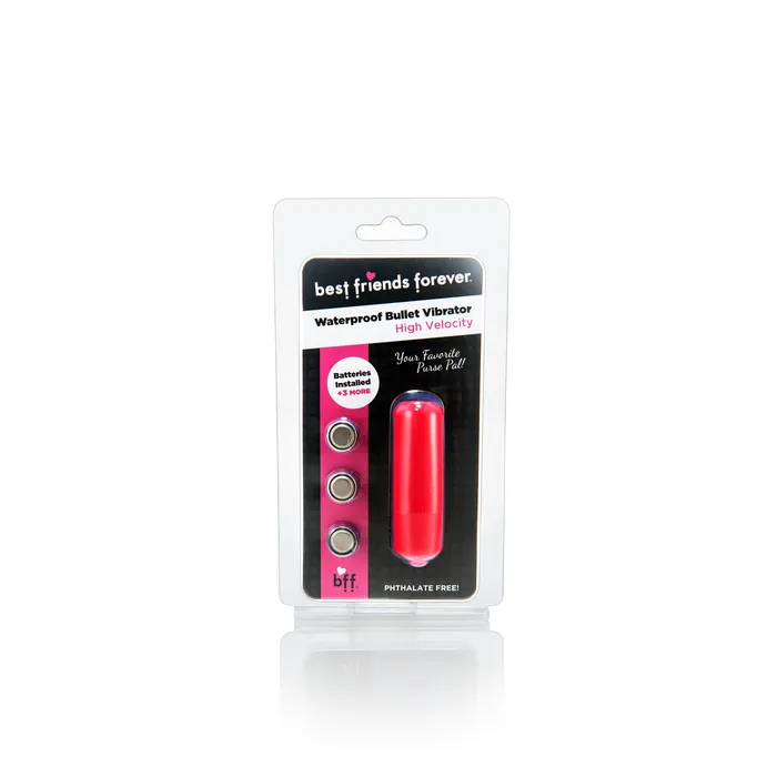 SI Novelties Vibrators Si61003 BFF 6cm WATERPROOF PURSE PAL RED