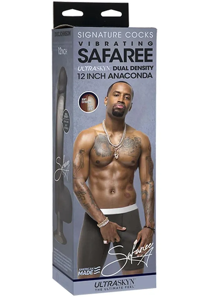 Signature Cocks Safaree Samuels Anaconda Vibrating Dildo Signature Cocks Dildos