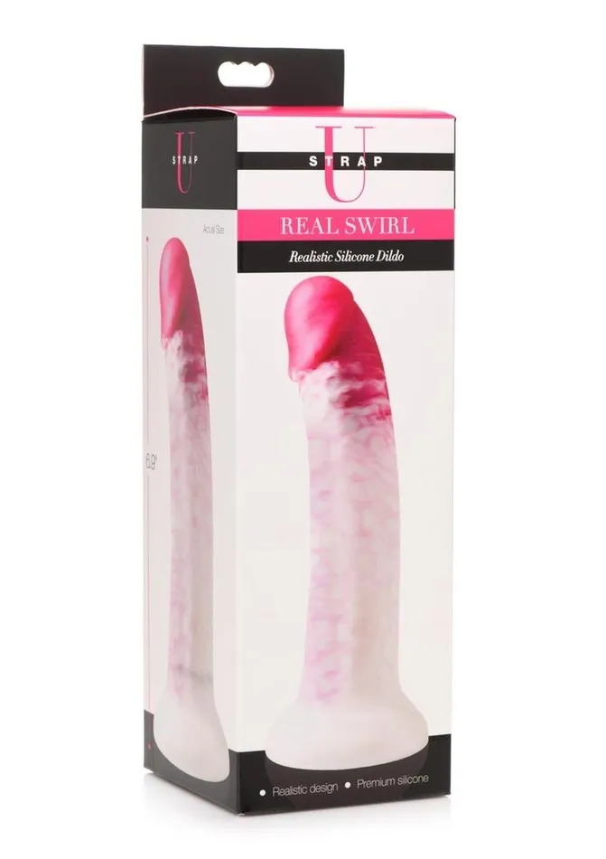 Strap U Real Swirl Realistic Silicone Dildo STRAP U Dildos
