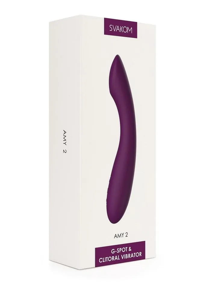 Svakom Female Sex Toys Svakom Amy 2 Rechargeable Silicone Vibrator