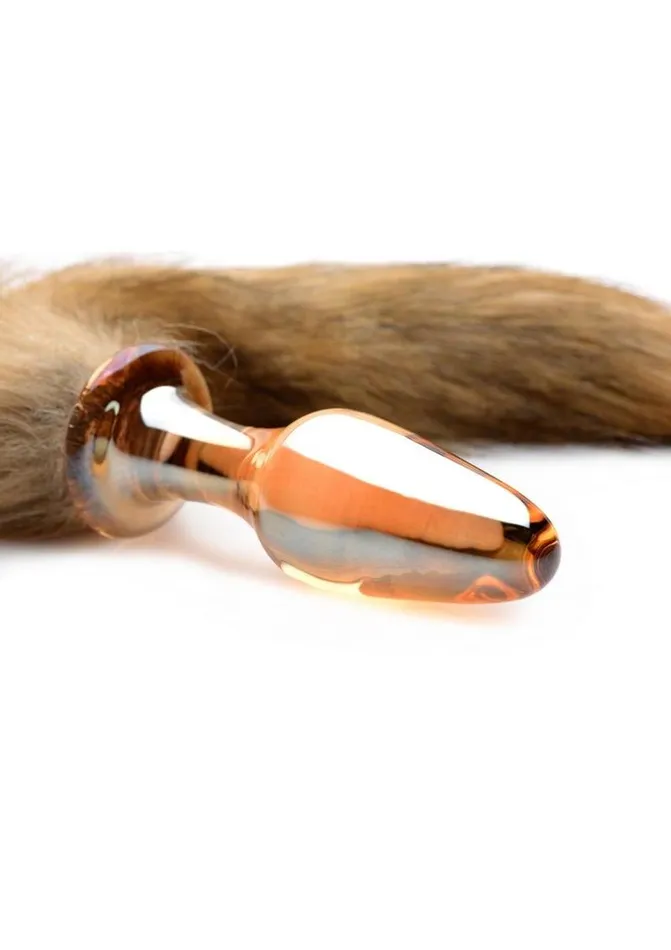 TAILZ Anal Tailz Fox Tail Glass Anal Plug