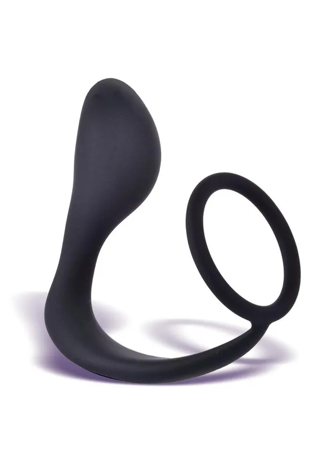 THE 9S The 9s P Zone Silicone Prostate Massager and Cock Ring Male Sex Toys THE 9S The 9s P Zone Silicone Prostate Massager and Cock Ring Male Sex Toys