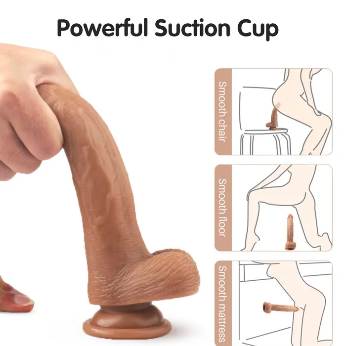 The Bad Peach Female Sex Toys Croods Realistic Dildo Vibrator 7 Inch The Bad Peach Female Sex Toys Croods Realistic Dildo Vibrator 7 Inch