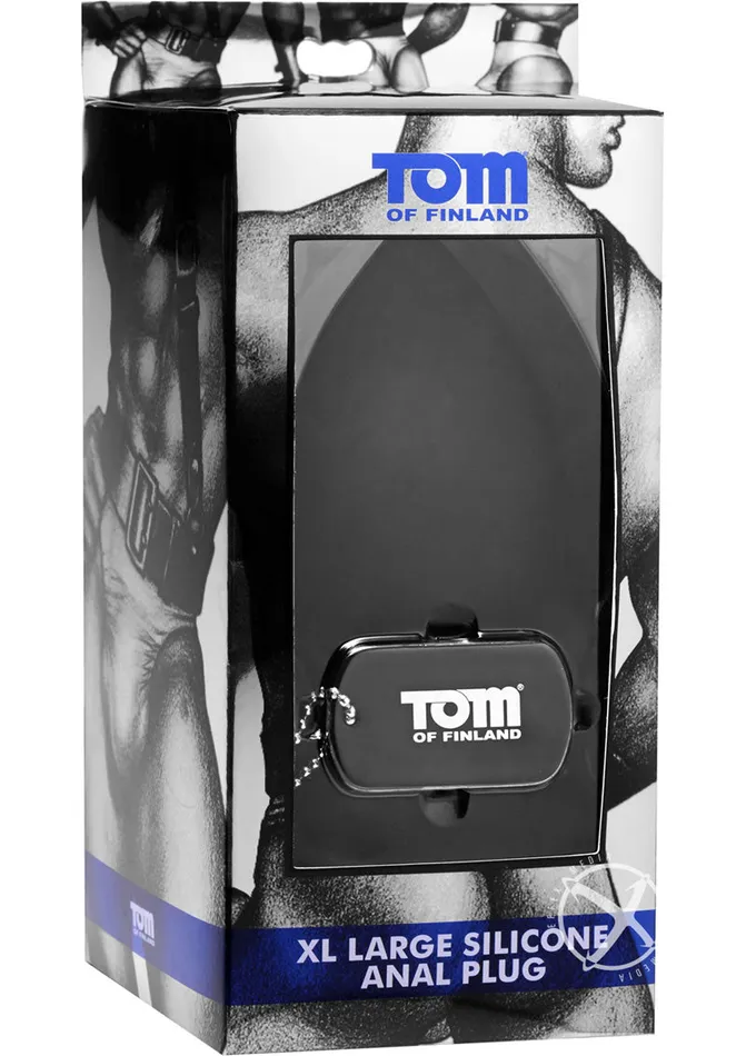 Tom Of Finland Anal Plug XL Silicone TOM OF FINLAND Male Sex Toys