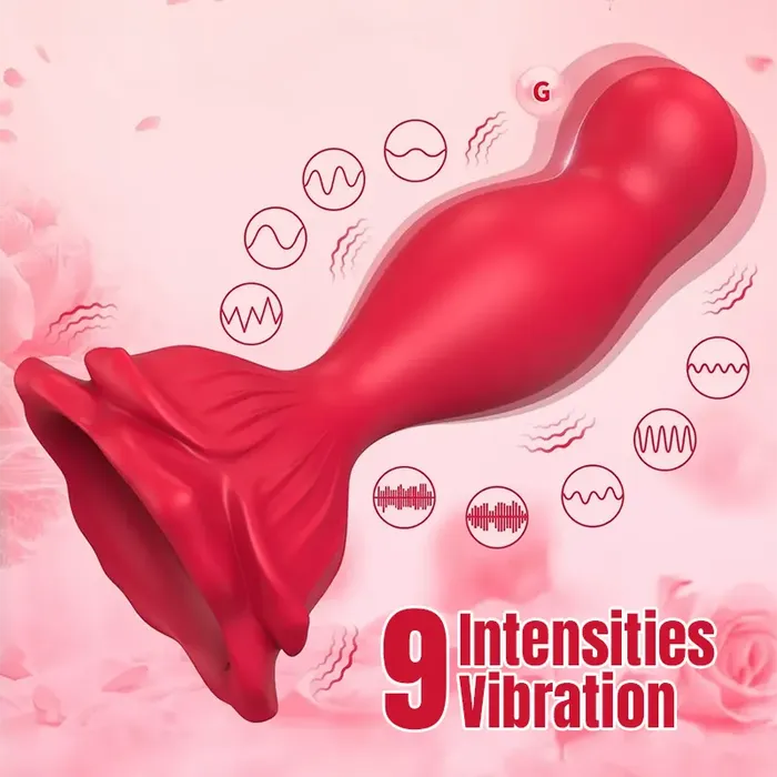 Vibrators Inyarose Rose GSpot Anal Vibrator