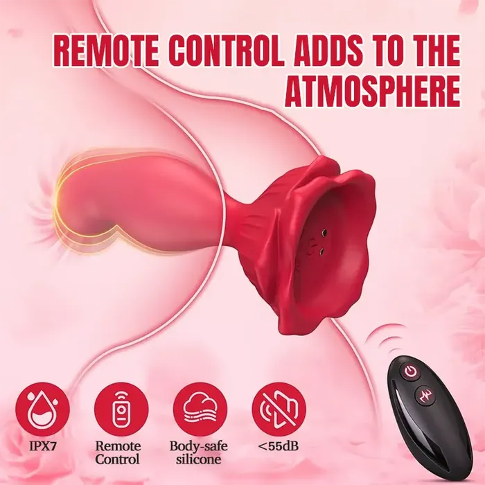 Vibrators Inyarose Rose GSpot Anal Vibrator