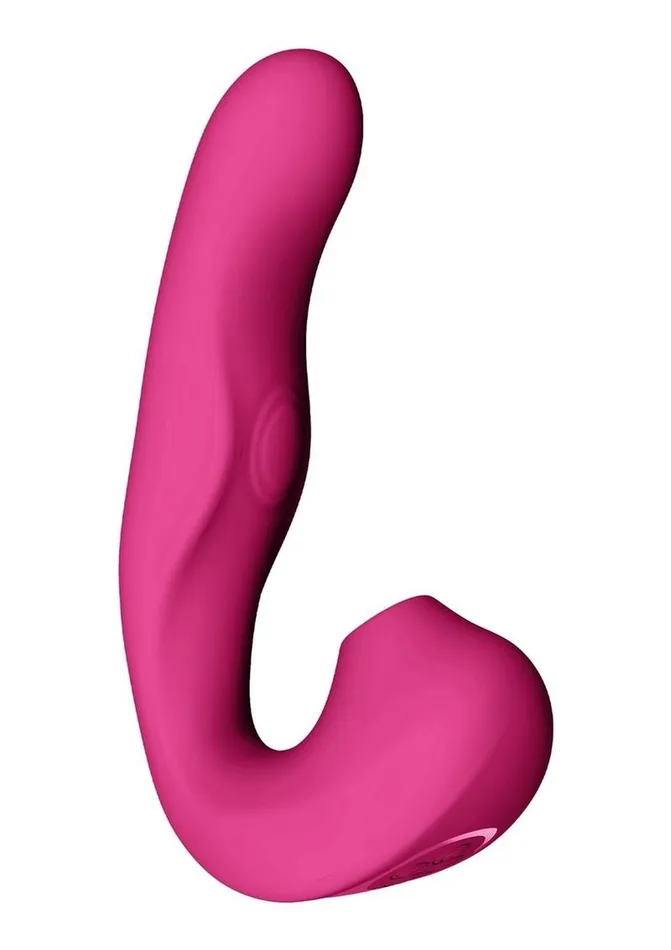Vibrators Vive by Shots Vive Zaki Air Wave Pulse Wave and GSpot Rechargeable Silicone Vibrator