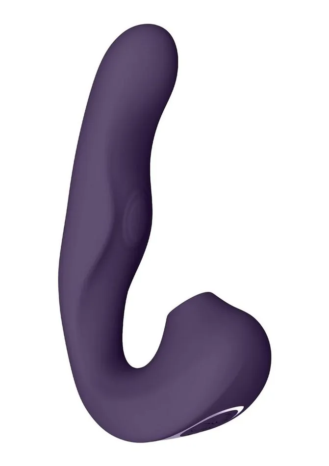 Vibrators Vive by Shots Vive Zaki Air Wave Pulse Wave and GSpot Rechargeable Silicone Vibrator