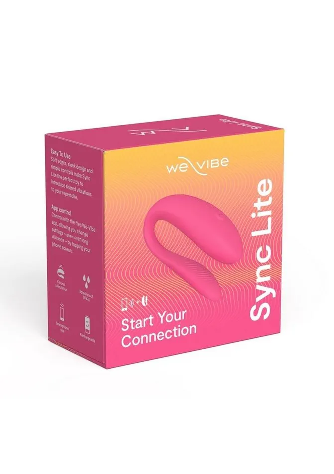 WeVibe Sync Lite App Control Rechargeable Silicone Couples Vibrator WeVibe Female Sex Toys