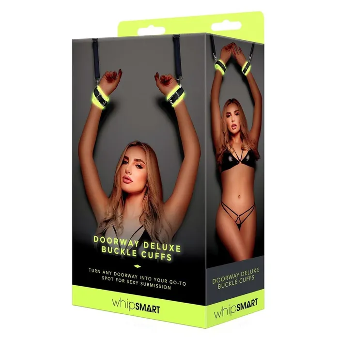 Whipsmart Glow In The Dark Doorway Deluxe Buckle Cuffs Whipsmart Dildos Whipsmart Glow In The Dark Doorway Deluxe Buckle Cuffs Whipsmart Dildos