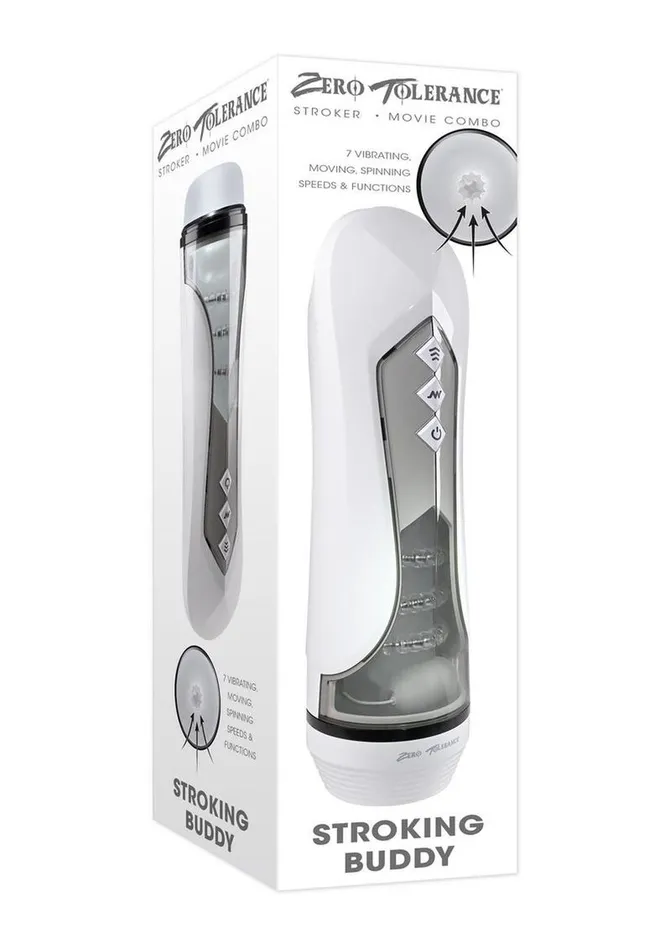 Zero Tolerance Zero Tolerance Stroking Buddy Rechargeable Thrusting Masturbator Male Sex Toys