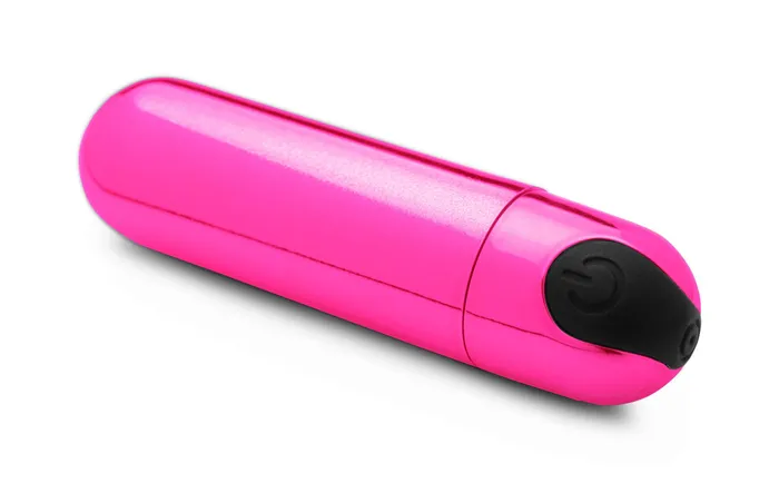 10x Rechargeable Vibrating Metallic Bullet Pink XR Brands Bang Vibrators