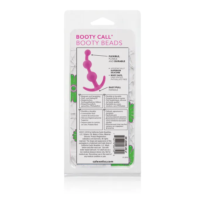 Anal CalExotics Booty Call Booty Beads Pink Anal CalExotics Booty Call Booty Beads Pink