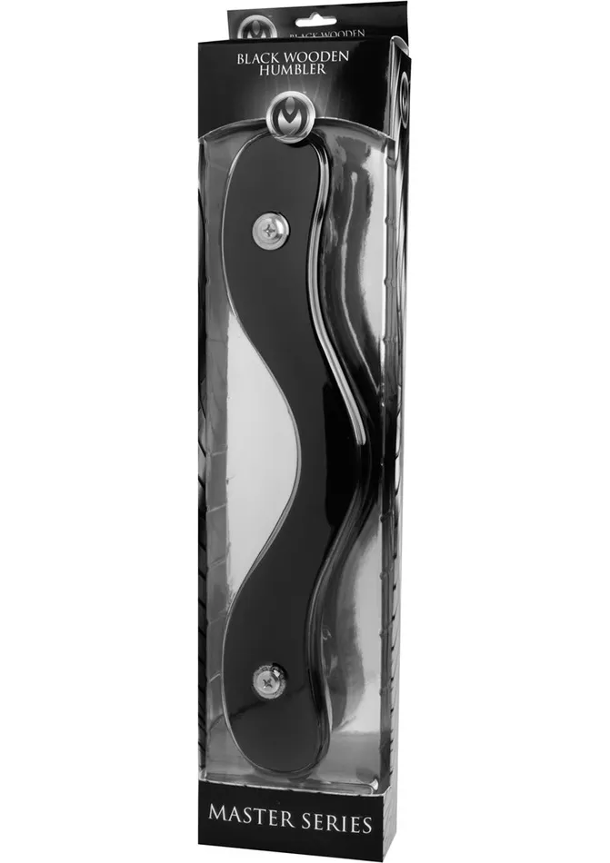 Anal Master Series Master Series The Enforcer Black Wooden Humbler