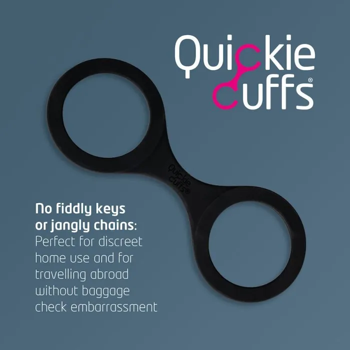 Anal The Toolshed AU Quickie Cuffs Medium Black