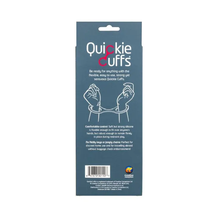 Anal The Toolshed AU Quickie Cuffs Medium Black