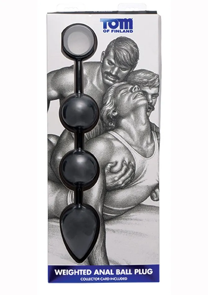 Anal TOM OF FINLAND Tom Of Finland Weighted Anal Ball Beads