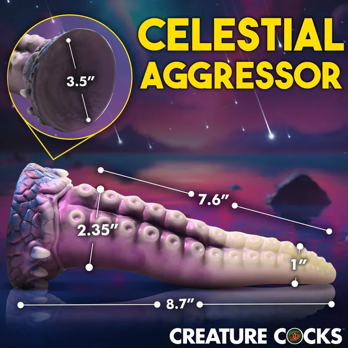 Astropus Tentacle Silicone Dildo XR Brands Creature Cocks Dildos Astropus Tentacle Silicone Dildo XR Brands Creature Cocks Dildos