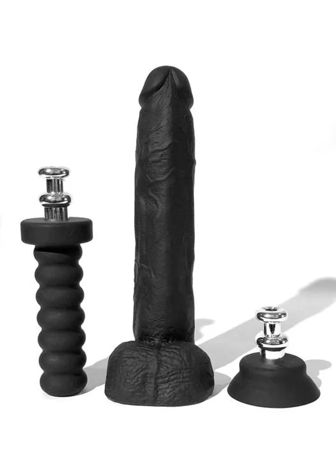 Boneyard Female Sex Toys Boneyard Silicone Tool Kit Dildo with Balls 10in with Attachments Boneyard Female Sex Toys Boneyard Silicone Tool Kit Dildo with Balls 10in with Attachments