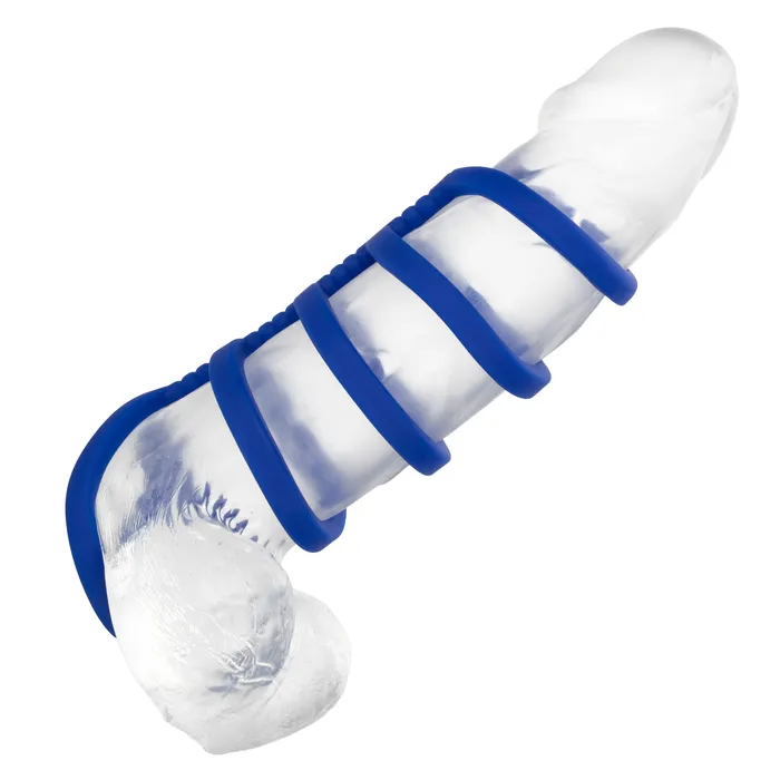 CalExotics Admiral Xtreme Cock Cage Blue Male Sex Toys CalExotics Admiral Xtreme Cock Cage Blue Male Sex Toys