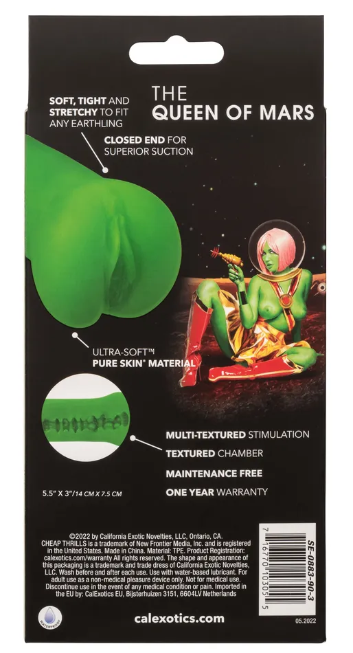 CalExotics Anal Cheap Thrills Queen of Mars Green Green CalExotics Anal Cheap Thrills Queen of Mars Green Green