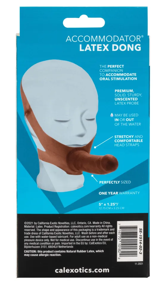 CalExotics Dildos The Original Accommodator Latex Dong Brown CalExotics Dildos The Original Accommodator Latex Dong Brown