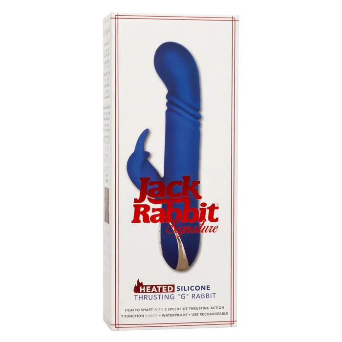 CalExotics Female Sex Toys Jack Rabbit Signature Heated Silicone Thrusting G Rabbit CalExotics Female Sex Toys Jack Rabbit Signature Heated Silicone Thrusting G Rabbit