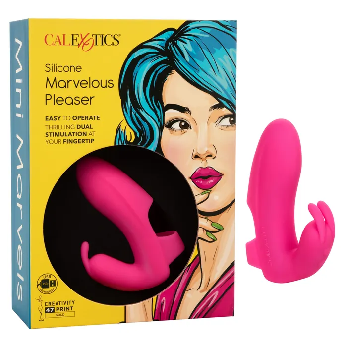 CalExotics Female Sex Toys Mini Marvels Silicone Marvelous Pleaser CalExotics Female Sex Toys Mini Marvels Silicone Marvelous Pleaser