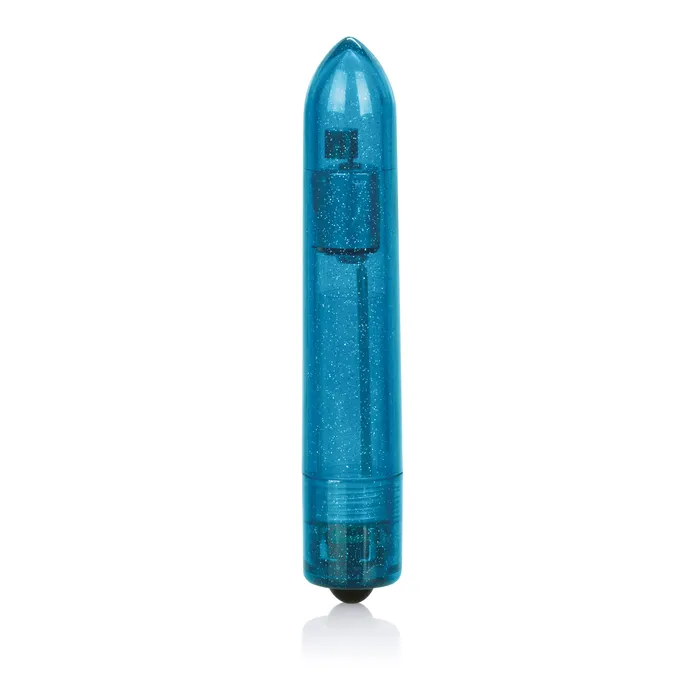 CalExotics Female Sex Toys Shanes World Sparkle Bullet Blue